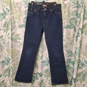 Levi's Dark Blue Flare Jeans